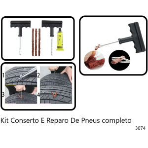 KIT REPARO PARA P/ PNEUS DE CARRO N+2033