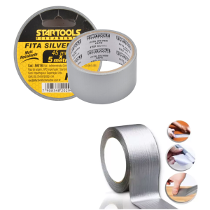 FITA SILVER TAPE 5 METROS X 45MM STARTOOLS AR0180