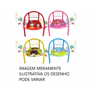 CADEIRINHA C/ APITO COM ARMAÇÃO DE METAL GL-0566