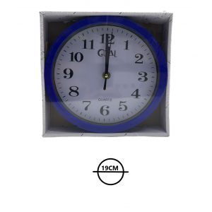 RELOGIO DE PAREDE 19 CM GL0388