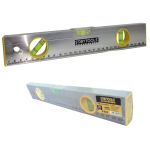 NIVEL DE ALUMINIO 3 BOLHAS 30CM STARTOOLS AR0214