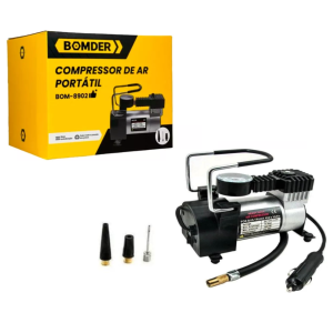 COMPRESSOR DE AR PORTATIL 12V 150 PSI BOM-8902