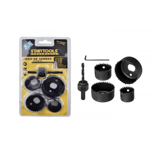 JOGO DE SERRA COPO 6PCS STARTOOLS AR0138