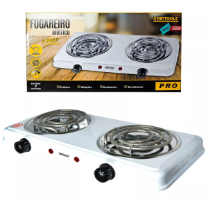 FOGAREIRO ELETRICO 2 BOCA 2000W 110V STARTOOLS AR0540
