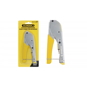 ALICATE DE CRIMPADOR PARA CONECTOR RG59/RG6 BOM-1704