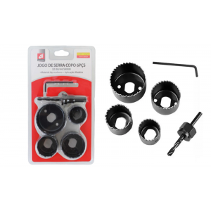 JOGO DE SERRA COPO 6 PCS BAR-91408-31