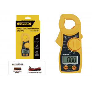 ALICATE AMPERIMETRO DIGITAL BOM-6006