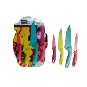 FACA DE COZINHA KIT C/ 4 PCS 3,5