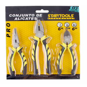 ALICATE COM 3 PCS BICO 6