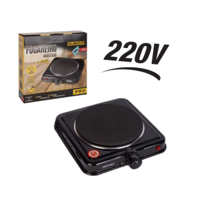 FOGAREIRO ELETRICO CHAPA 1 BOCA 1000W 220V STARTOOLS AR0542