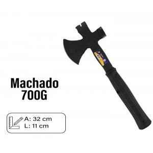 MACHADO CABO EMBORRACHADO 700-G BAR-314031