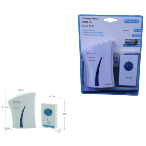 CAMPAINHA SEM FIO IT-BLUE  SD-172A