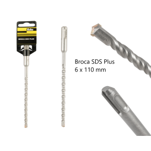 BROCA SDS PLUS 6 X 110 MM EDA OOF 019693