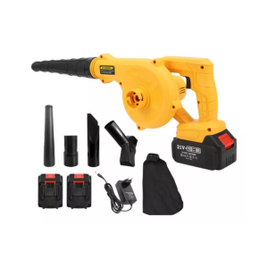 SOPRADOR E ASPIRADOR  RECARREGAVEL C/2 BATERIAS 21V  BOM-9709