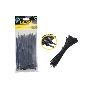 ABRAÇADEIRA DE NYLON ENFORCA GATO 3,6 X 370 MM COM 100 PCS AR0148