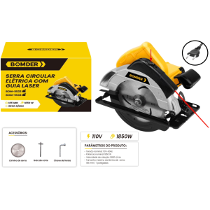 SERRA CIRCULAR ELETRICA 110V 1850W 185MM 7
