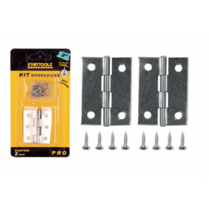 KIT DOBRADIÇAS DE AÇO 2