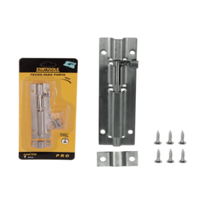 FECHO DE AÇO TRINCO PARA PORTA 4