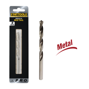 BROCA AÇO RAPIDO P/ METAL 8 MM STARTOOLS AR0132