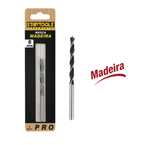 BROCA PARA MADEIRA 6 MM STARTOOLS AR0128