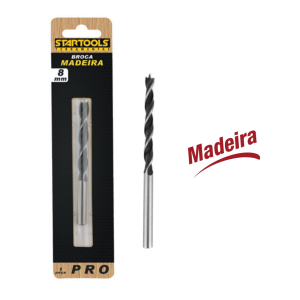 BROCA PARA MADEIRA 8 MM STARTOOLS AR0129
