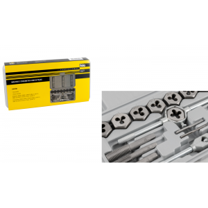 JOGO DE MACHO E COSSINETES P/ FAZER ROSCA COM 20 PCS EDA OGI 018207