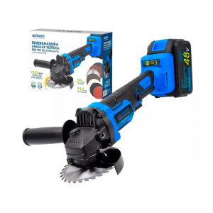 LIXADEIRA E ESMERILHADEIRA ANGULAR 100 MM  C/2 BATERIAS 48V  EA3100