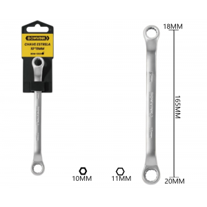 CHAVE ESTRELA ESTRIADO 10 X 11MM BOM-1232