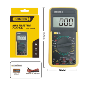 MULTIMETRO DIGITAL BOM-6007