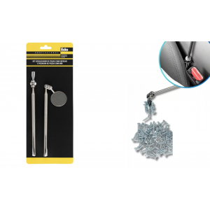  PEGADOR DE PEÇAS COM IMÃ E LOCALIZADOR DE PEÇAS COM ESPELHO EDA OAQ