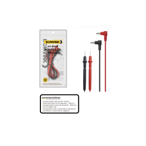 CABO PONTA DE PROVA PARA MULTIMETRO BOM-6000