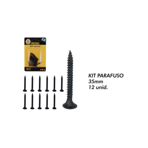 KIT PARAFUSO 35MM  COM 12 UNIDADES STARTOOLS AR0680