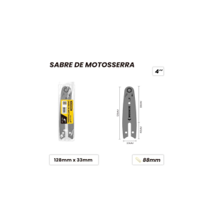 SABRE PARA MINI MOTOSSERRA ELETRICA 4' BOM-5630