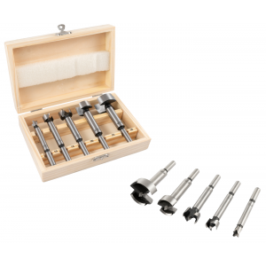 KIT DE BROCAS PARA MADEIRA TIPO FORSTNER 10, 15, 20, 25 E 35MM OAW