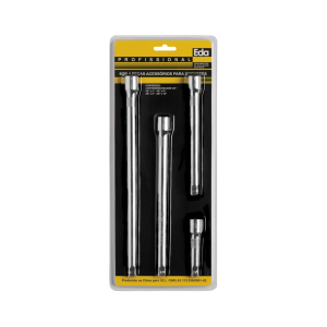 KIT FERRAMENTAS ACESSÓRIOS PARA SOQUETES COM 4 PÇS  EDA 9OB