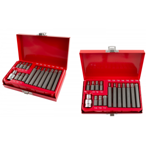 KIT FERRAMENTAS MALETA PONTA TORX C.V COM 15 PÇS  EDA 8SQ