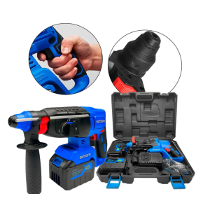 MARTELETE PERFURADOR C/ 2 BATERIA 48V 3.0AH 4700IPM EXBOM ME4030