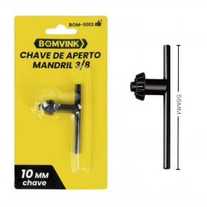 CHAVE DE APERTO PARA MANDRIL 3/8 10MM  BOM-5013