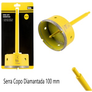 SERRA COPO DIAMANTADA 100 MM EDA 0TP