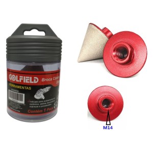 BROCA CONICA CHANFRADA DIAMANTADA 50MM GOLFIELD 606854