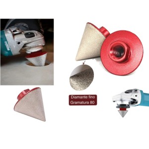 BROCA CONICA CHANFRADA DIAMANTADA 50MM GOLFIELD 606854