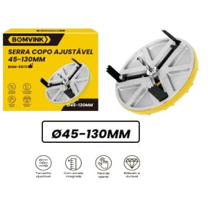 SERRA COPO AJUSTAVEL 45~130MM BOM-5673