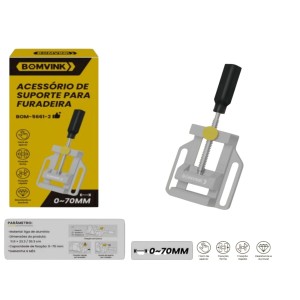 SUPORTE MORSA PARA FURADEIRA DE BANCADA BOM-5661-2