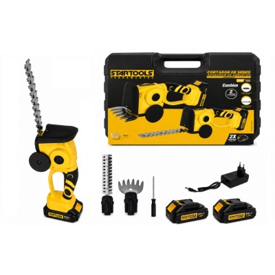 APARADOR DE CERCA VIVA RECARREGAVEL C/2 BATERIAS 21V 2.0 AH 300W SR1180